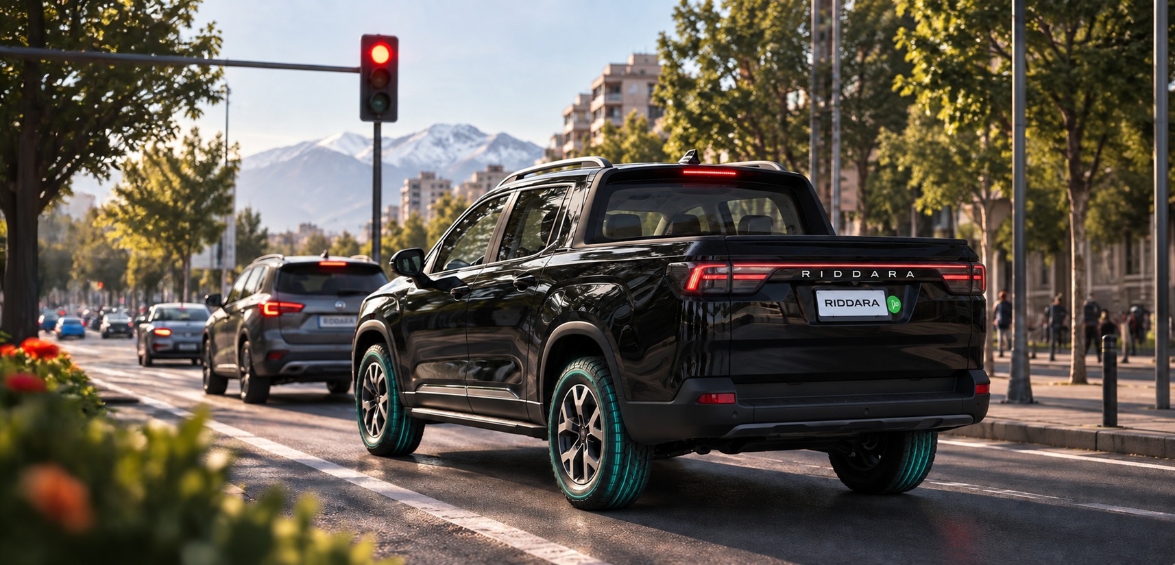 Frenado regenerativo en una pickup eléctrica Riddara Frenado regenerativo en una pickup eléctrica Riddara